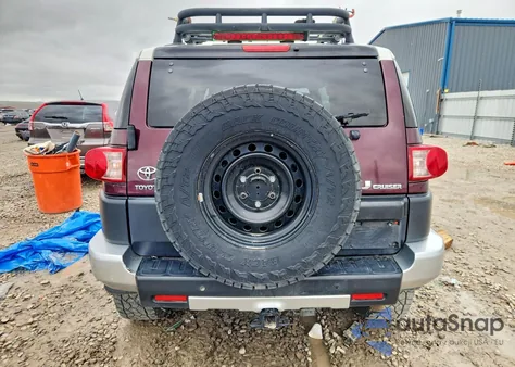 2007 Toyota Fj Cruiser Base из США, поврежденный, VIN JTEBU11F270080509